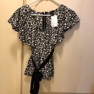H&M ruffled top. NWT!